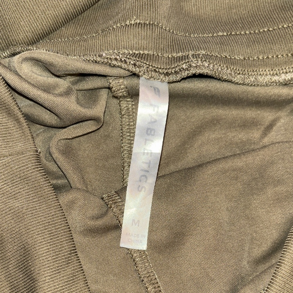 Fabletics Olive Green Drawstring Jogger Pants - image 4